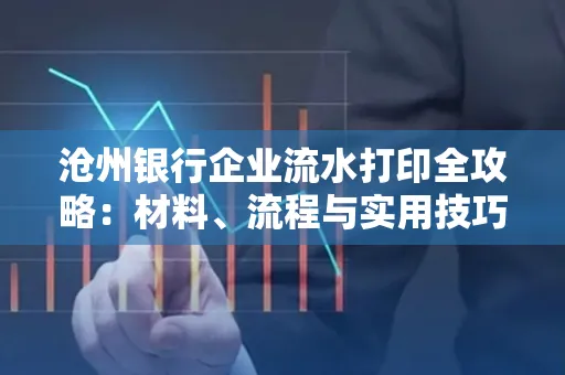沧州银行企业流水打印全攻略:材料、流程与实用技巧