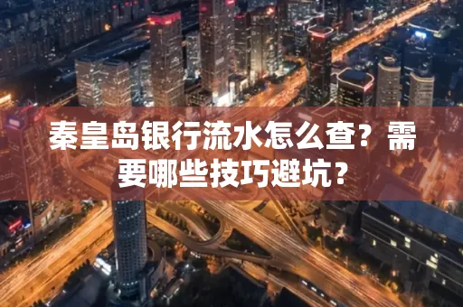 秦皇岛银行流水怎么查?需要哪些技巧避坑? 秦皇岛银行流水怎么查?需要哪些技巧避坑?