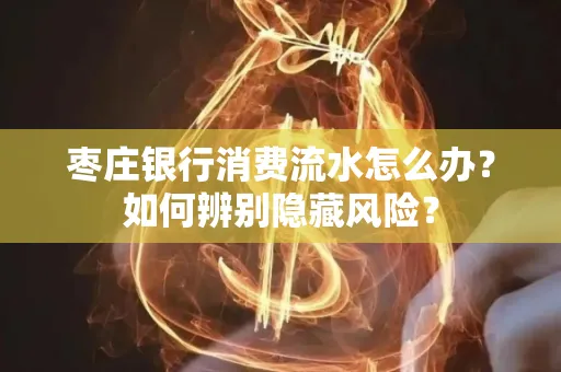枣庄银行消费流水怎么办?如何辨别隐藏风险?
