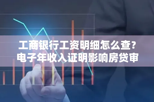 工商银行工资明细怎么查?电子年收入证明影响房贷审批吗?