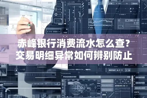 赤峰银行消费流水怎么查?交易明细异常如何辨别防止诈骗