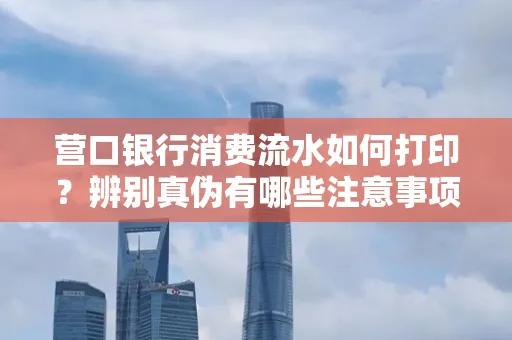 营口银行消费流水如何打印？辨别真伪有哪些注意事项？