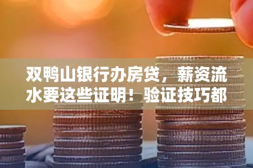 双鸭山银行办房贷，薪资流水要这些证明！验证技巧都在这里！