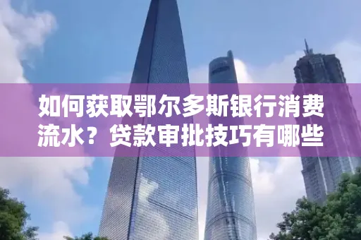如何获取鄂尔多斯银行消费流水?贷款审批技巧有哪些?